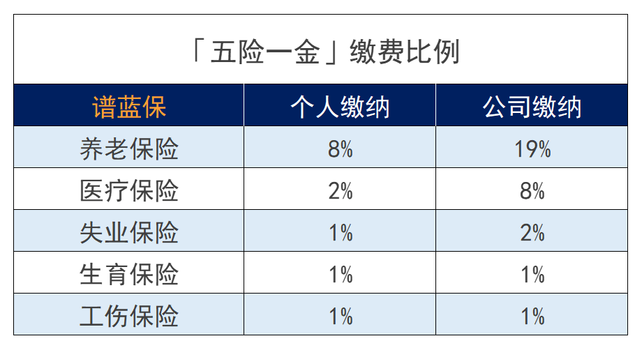 社保的五险都包括什么？什么是五险一金？插图